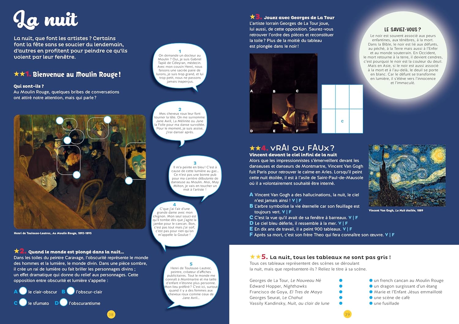 Image supplémentaire :Cahier de jeux spécial Art